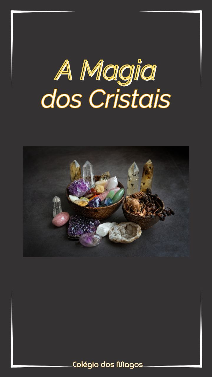 Capa do ebook A Magia dos Cristais
