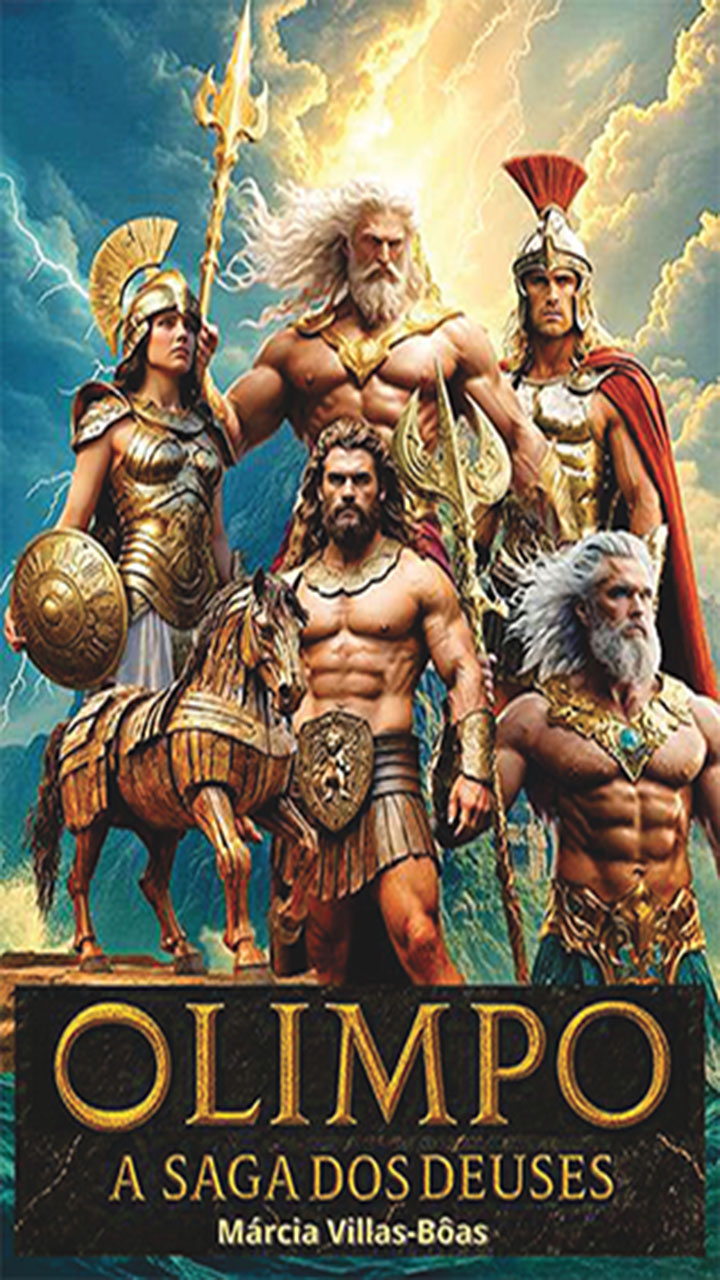 Capa do ebook Olimpo — A Saga dos Deuses